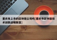 重庆有上市的区块链公司吗[重庆市区块链技术创新战略联盟]